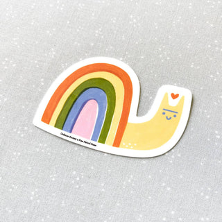 Sticker: Rainbow Snail
