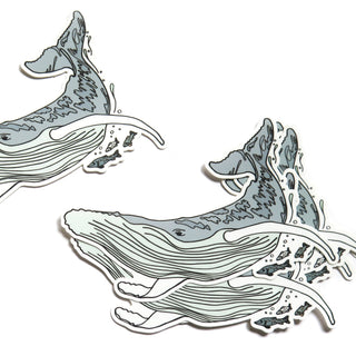 Whale Sticker