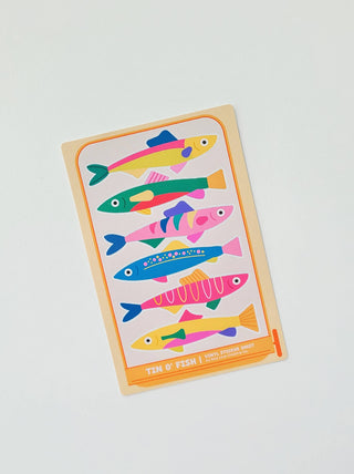 Tin O' Fish Sticker Sheet