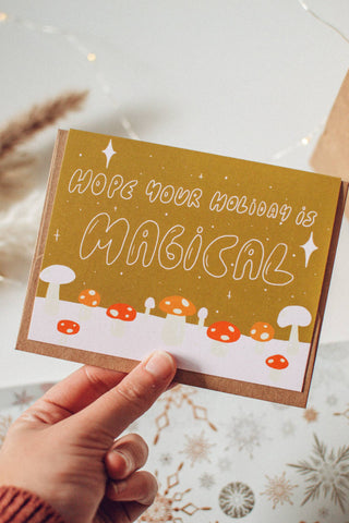 Hope Your Holiday is Magical Card