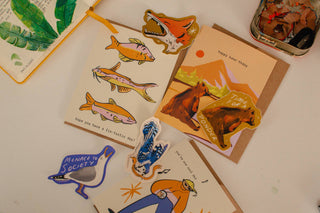 Funny Fish Birthday Card
