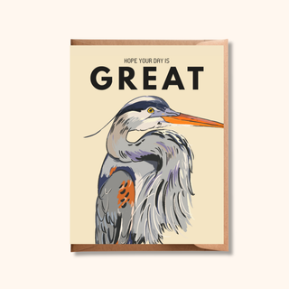 Great Blue Heron Card