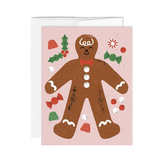 Gingerbread Cookie Greeting Card