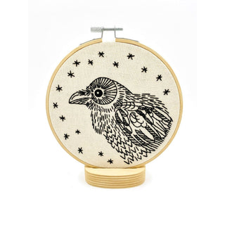 Raven Nevermore Complete Embroidery Kit