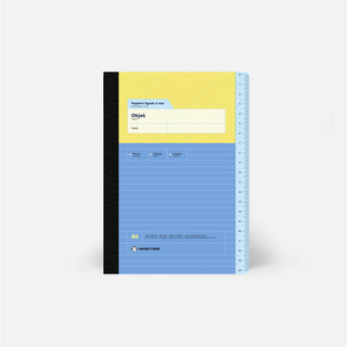 Notebook A5 - Admin Ruled