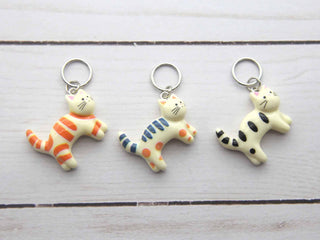 Chillin' Cats | Stitch Markers