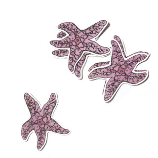Purple Sea Star Sticker