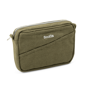 Soolla Studio Pouch, Deep Forest Green