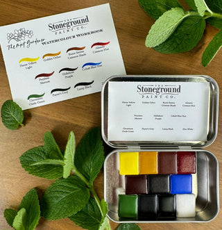 Stoneground Paint Co. Watercolour Workbook Palette