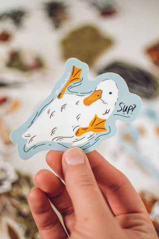 Cute Duck Sticker