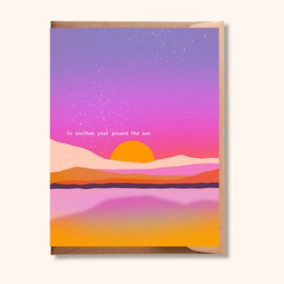 Another Year Around the Sun Card