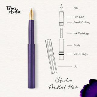 Tom's Studio Pocket Fountain Pens 2.0
