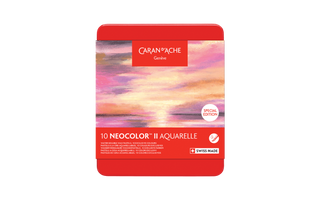Caran d'Ache Neocolor II - Exclusive Sunset Set of 10 *Limited*