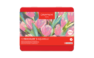 Caran d'Ache Neocolor II - Exclusive Botanical Set of 15 *Limited*