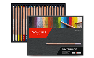 Caran d'Ache Pastel Pencils, Set of 20