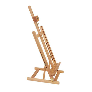Wood Tabletop H-Frame Easel