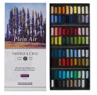 Sennelier Extra Soft Pastel Landscape Half Stick Set 80