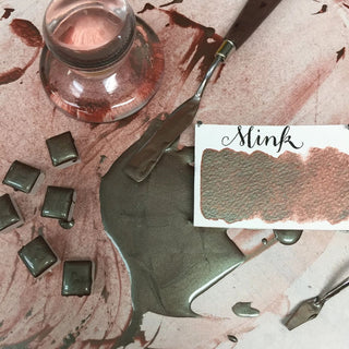 Stoneground Paint Co. Watercolour Half Pans - Metallic Colours