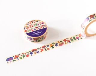 Mushroom Pattern Washi Tape
