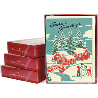 Cavallini & Co. Winter Wonderland Christmas Boxed Notes