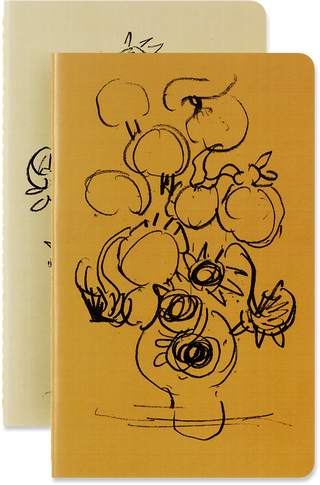 Moleskine Limited Edition Van Gogh Set of 2 Large Ruled Notebooks (13x21cm)