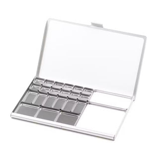 Art Toolkit Folio Palette With Assorted Pans (Silver)