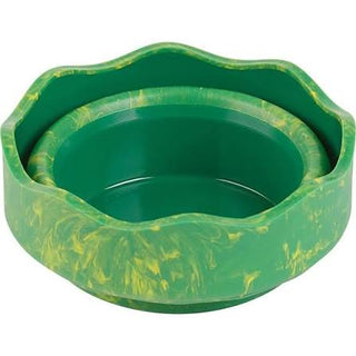 Clic & Go Collapsible Water Cup - Green Marble