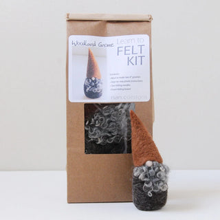 Woodland Gnome - Needle Felting Kit