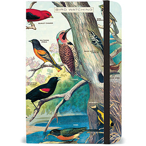 Cavallini & Co Small Lined Notebook - Bird Watching