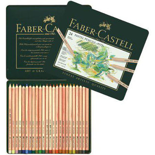 Faber-Castell Pitt Pastel Pencils, Set of 24