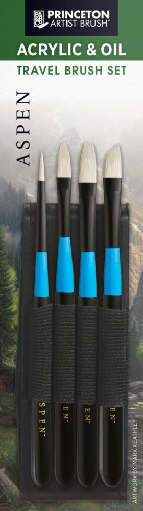 Aspen Travel Brush Set