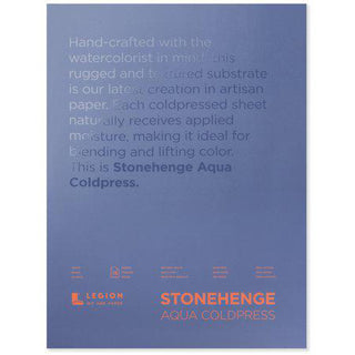 Stonehenge Aqua Coldpress Watercolour Blocks, 140lb