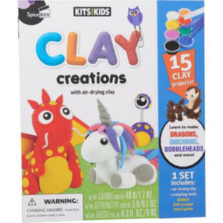 SpiceBox Clay Creations Kit for Kids
