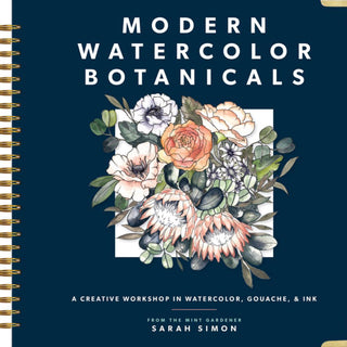 Modern Watercolor Botanicals