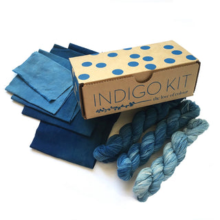 Indigo Fabric Dyeing Kit
