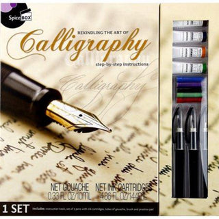 SpiceBox Introduction to Calligraphy Set