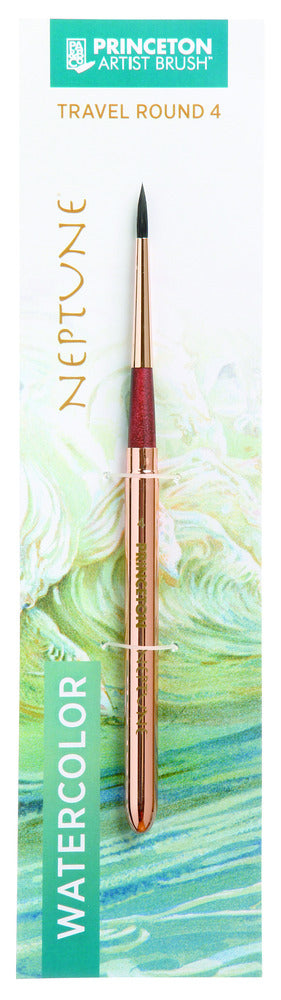 Princeton Neptune Watercolour Travel Brush Round 4
