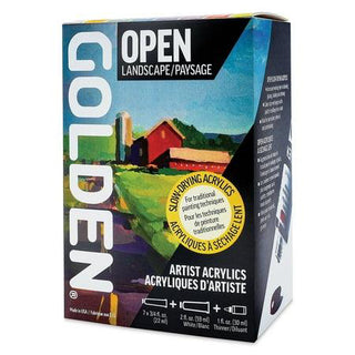 Golden Open Acrylics Landscape Set