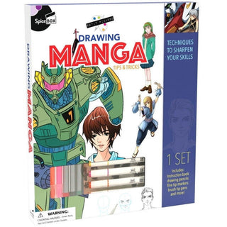 SpiceBox Drawing Manga Kit for Kids
