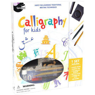 SpiceBox Children S Art Kits Petit Picasso Calligraphy for Kids