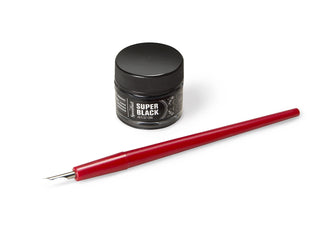 Pen & Super Black India Ink Set