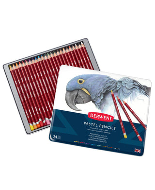 Derwent Pastel Pencils, Tin of 24