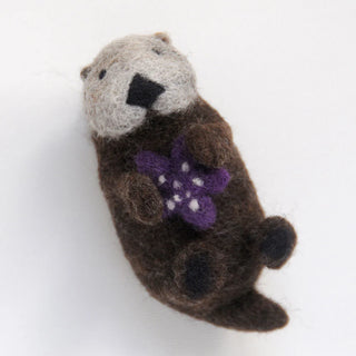 Sea Otter - Needle Felting Kit