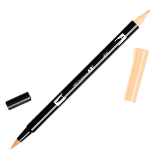 Tombow Dual Brush Pens - White & Yellow