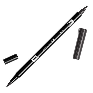Tombow Dual Brush Pens - Black & Grey